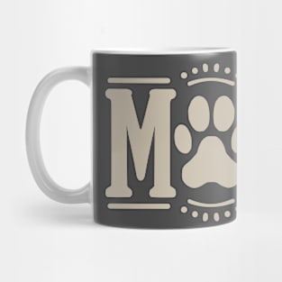 Paw-fect Mom for Dark Tshirts Mug